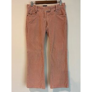 The Limited Pink Corduroy Bootcut Pants Women's‎ Size 6 Cotton Spandex Retro
